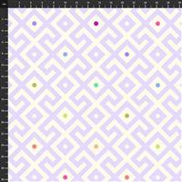 Tula Pink Moon Garden Mama Geo Dusk Extra Wide Backing Fabric 0.5m (274cm Width)