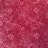 Artisan Bali Batiks Red Fabric 0.5m
