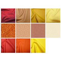 A Positive Perspective Red and Yellow Fabric Quilt Bundle (9m)