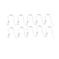 925 Sterling Silver Shepherd Hook Ear Wires (5 Pairs)