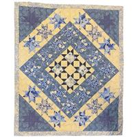 William Morris Denim Dynasty Quilt Kit 183 x 225cm