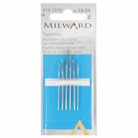 Hand Sewing Needles - Tapestry - Nos 18-24 (6 Pieces)