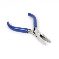 Plier 5" Flat Nose With V- Spring S/S