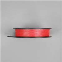 Red Wildfire Thermally Bonding Bead Weaving Thread, .006 in, 50 yd, 0.15mm and 45.7m