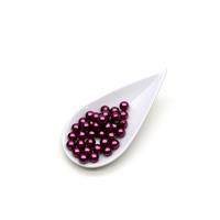 Preciosa Magenta Glass Pearls, 8mm (50pcs)