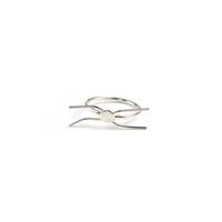 925 Sterling Silver Huggie Claw Ring (for 15mm)