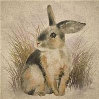 Rabbit Linen-Look Panel (0.46m x 0.46m)