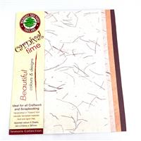 SEASONS COLLECTION- MULBERRY TREE PAPER - PACK 3, 5 sheet bundle of assorted colours