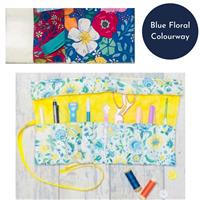 Living in Loveliness Accessory Roll Kit Blue Floral