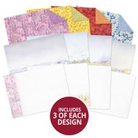 Watercolour Escapes Inserts & Papers, Inc; 36 Sheets Inserts & Dbl Sided Papers