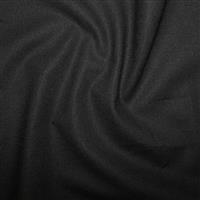 100% Cotton Black Fabric 0.5m