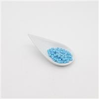2/0 Turquoise Blue Opaque Seed Beads Approx 20GM Tube