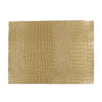 Synthetic-Leather Gold Semi-Gloss 7x10.5in