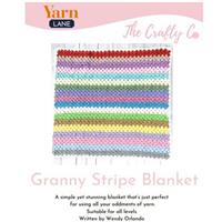 The Crafty Co Random Granny Stripe Blanket Instructions