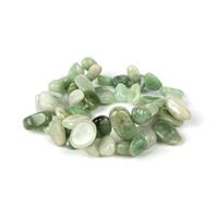 270 cts Jadeite Drop Style Chips Approx 8x10-10x14mm, 38cm Strand