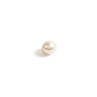 High Lustre Champagne Gold South Sea Drop Pearl Half Drilled Approx 10-12mm (1pc)