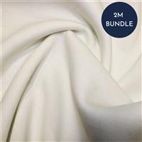 Cream Sweatshirting Fabric Bundle (2m)
