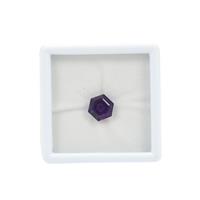 4.25cts Amethyst Hexagon Step Approx 10mm 