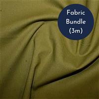Moda Beyond Bella Utopia Quilt Sage Green Backing Fabric Bundle (3m) 