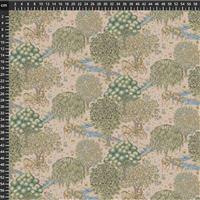 William Morris Granada in The Brook Small Blush Fabric 0.5m