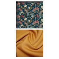 Henry Glass Lille Main Bird Floral and Orche Fabric Bundle (1m)