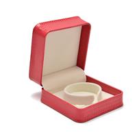 Red Mock Croc Bracelet Box