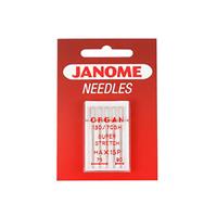 Janome Needles - Ballpoint Needle - UK Size Assorted 11 and 14 - Metric Size 75/90