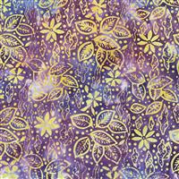 Artisan Bali Batiks Purple Fabric 0.5m