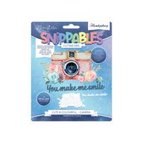 Moonstone Dies - Snippables Cute & Colourful - Camera, Contains 2 Metal Dies