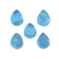 1.5cts Neon Apatite 5x4mm Pear Pack of 5 (H)