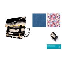 Denim & Mixed Floral Newbold Rucksack Kit - Instructions & Fabric (1m)