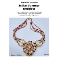Indian Summer Necklace Booklet by Laura Binding 