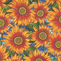 Moda Sunflower Dreamscapes Flowers Fabric 0.5m