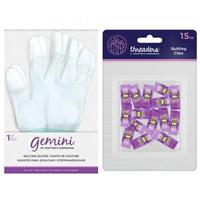 Threaders Quilting Gloves & Quilting Clips Bundle - Special Price