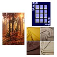 Autumn Attic Window Woodland Kit: Instructions, Fabric Panel, Long Quarters (2pcs) &Fabric (2.5m) 