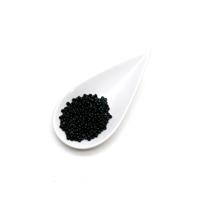 Miyuki Opaque Black Seed Beads 8/0 (8.2GM/TB)