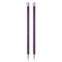 KnitPro Zing Single Pointed Knitting Needles - 10.00mm x 35cm length