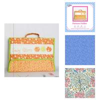 Living in Loveliness Pattern Folder Kit; Pattern & 1m Fabric - Liberty Orchard Garden