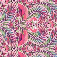 Tula Pink Daydreamer Pretty In Pink Dragonfruit Fabric 0.5m