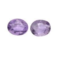 0.55cts Purple Sapphire 5x4mm Oval Pack of 2 (H)