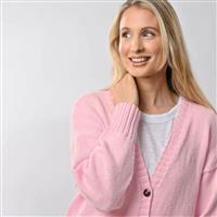 Wool Couture Pink Summer Cardigan Knitting Kit (Size M) With Free Knitting Needles Usually £8