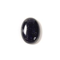 7cts Blue Goldstone Oval Cabochon Approx 13x18mm, 1pc