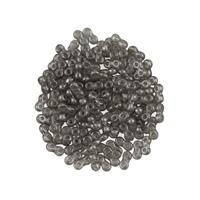 Czech Infinity Beads, Crystal Black Diamond 3x6mm (25g)