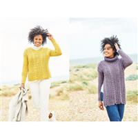 Stylecraft Lace Patterned Sweater/Tunic Pattern