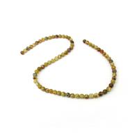 80cts Serpentine Plain Rounds Approx 6mm, 38cm Strand