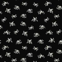 Gerri Robinson Perennial Black Extra Wide Backing Fabric  0.5m (274cm Width)