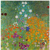 Artists Collection Gustav Klimt Flower Garden Panel 0.46 x 0.46m