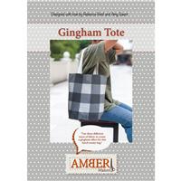 Amber Makes Gingham Tote Instructions 