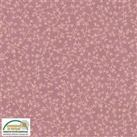 Stof Quilters Vines Coral Fabric 0.5m