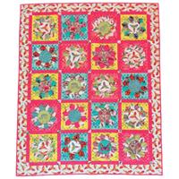 Tula Pink Like A Sunflower Quilt Kit 158 x 192cm